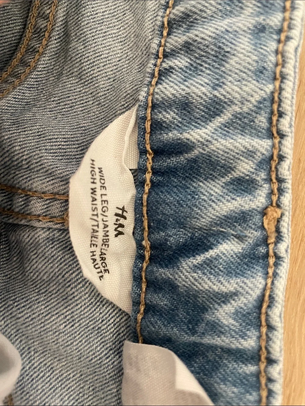 H&M Light Blue Straight-Leg Kids Jeans
